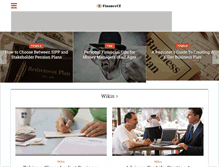 Tablet Screenshot of financece.com
